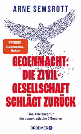 Das Bild zeigt die Titelseite des Buches 'Gegenmacht' von Arne Semssrott.